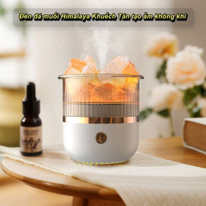 Đèn đá muối Himalaya Khuếch Tán tạo ẩm không khí - WorldMart