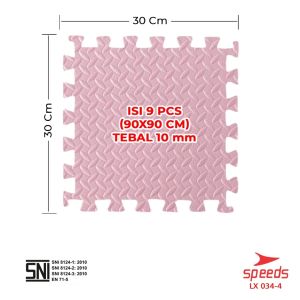[FASHION] Speeds Matras Eva Mat 30x30cm 10mm Matras Puzzle Anak Evamat Empuk Soft 034-4