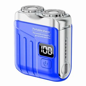 เครื่องโกนหนวดไฟฟ้า ของใช้ในครัวเรือน ของขวัญวันหยุด ขนาดเล็กพกพาสะดวก จอแสดงผลดิจิตอล
