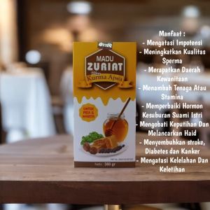Madu ZURIAT Plus KURMA AJWA PROMIL PROGRAM HAMIL KESUBURAN Pria Wanita