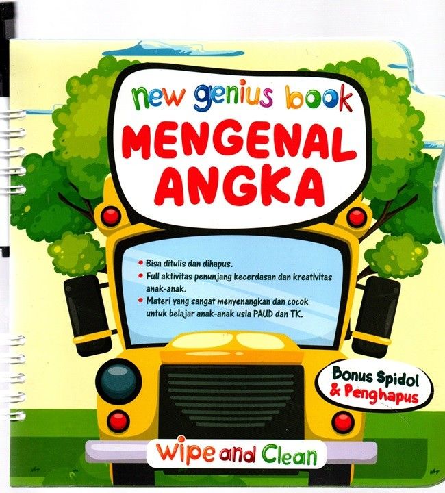 Angkas Example Book Mengenal Angka: New Genius Book | Lazada Indonesia