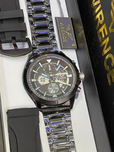 COD✅ [Promo] PREMIUM Fashion WATCH Original Jam Tangan Kasual ANALOG Mewah VIRENCE New V342G Series PRIA Terlaris RANTAI STAINLESS STEEL D : 47 cm TANGGAL AKTIF✅Chrono VARIASI (OFF) Free BOX Dan BATERAI Cadangan WATER RESIST 100 M {TAHAN AIR} BERENANG✅