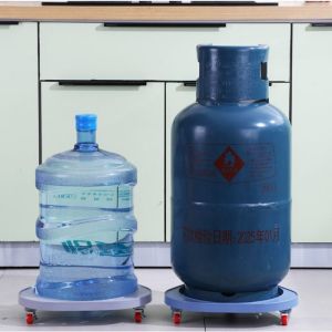 Multifunctional Pulley Loader Trolley Universal Wheel With Brake Liquefied Bottle Rack