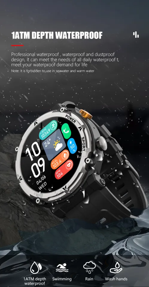 MAFAM 【💓Best Picks】 Smartwatch C21PRO 360 x 360 High-definition