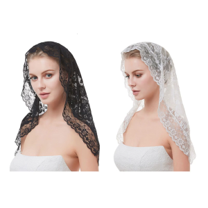 Soft Lace Bridal Accessory For Wedding Photography Available In Two Classic Shades For Modern Brides