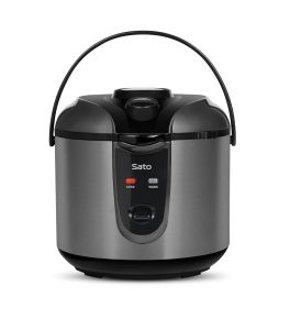 Sato Nồi Cơm Điện Lòng Niêu 1.8L STT 18Q016.N - Nấu Cơm Ngọt Như Niêu Đất - Công Suất 700W - Bảo Hành 12 Tháng - Hàng Chính Hãng