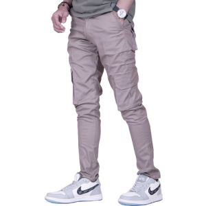 SEVENTYONE - Celana Cargo Panjang Pria - Celana Gunung - Celana PDL - Celana Outdoor Casual Slim Fit
