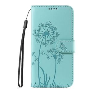 Luxury Flip Case For Realme C61 C63 C60 C65 C53 C51 C67 C55 C35 C33 C30 C21 C25 C15 C12 13 12 Pro Plus Note 60 50 Leather Dandelion Embossed Wallet Card Holder Stand Phone Cover