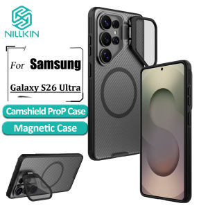 Nillkin Case For Galaxy S26 S25 Mi 17 15 Ultra S24 VIVO X300 X200 OPPO Find X8 Magic 8 7 6 Pro Camera Lens Cover Stand Magnetic2026