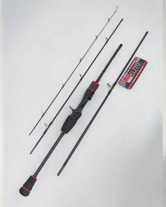 Joran Pancing Travel Rod BC UL Elito BLACK POMFRET 604 654 Solid Carbon