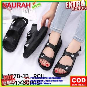 Sendal Gunung Balance L1978 1B Sandal Gunung Wanita Logo OO Import Jelly Rubber Nyaman Awet Sol Anti Slip Empuk