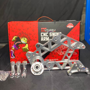MUTARRU SWING ARM CNC AEROX V3 TURBO 3D CUT