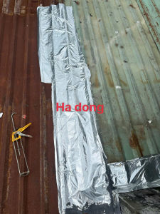 ( Khổ cao 1m x dài từ 1 đến 5m ) Tấm keo HÀN QUỐC dán giấy dầu chống dột mái tôn đủ kích thước SIÊU DÍNH
