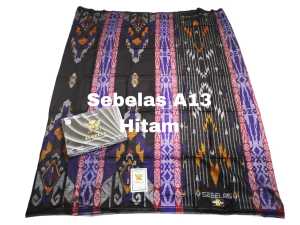 Sarung Hitam Sebelas rayon