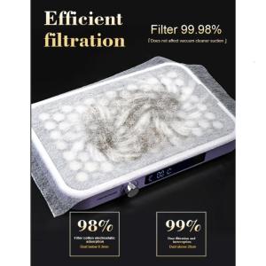 100Pieces Double Turbines Media Cotton Material Professional Dust Captures System