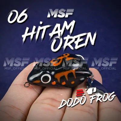 [MSF] EXP Do Do Soft Frog Thailand | 3.7cm / 7g | Dodo Haruan Killer | Katak Getah Casting | Ready Stock Malaysia