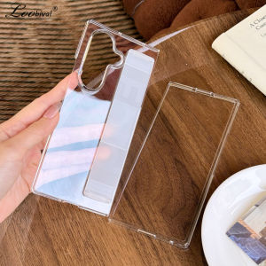 Fashion Elastic Wristband Silicone Stand Case for Samsung Galaxy Z Fold 7 6 5 4 8 Ultra Matte Wrist Strap Hard Shockproof Cover