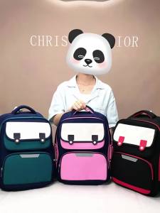 กระเป๋านักเรียน My Melody สำหรับนักเรียนระดับประถมและมัธยม กระเป๋าเป้การ์ตูนขนาดใหญ่