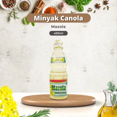 Mazola Canola Oil 450ml - Minyak Canola 450ml- Lemak Tambahan Mpasi