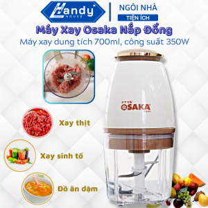 Máy Xay OSAKA Nắp Đồng Đa Năng Có Thể Xay Sinh Tố Xay Thịt Xay Mọi Loại Thực Phẩm Cối Xay Mạnh Nhỏ Gọn Siêu Tiện Lợi