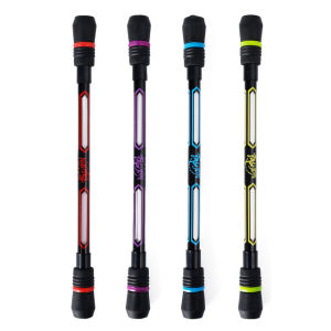 4pcs Anti-stress-Spinning Pen Pen Spinning Creative Release Pressure Plastic Spinner Students Kids Fashion 0.5mm Balance Pen