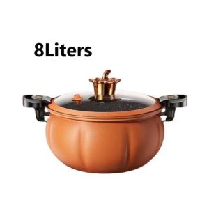 8L/5L Stainless Steel Pumpkin Micro Pressure Cooker Non-stick Multi-function Pressure Cooker Large Capacity Household