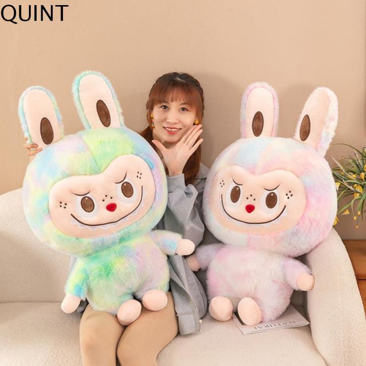 Labubu Gradient QUINT Gradient Labubu Plush Stuffed Doll Big Eye Rainbow Color Labubu ...