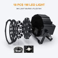 Vimite 18W/36W LED RGB Stage Light 7 color belt Remote control adjustment Digital display Discos saloon KTV Ambient Lamp. 