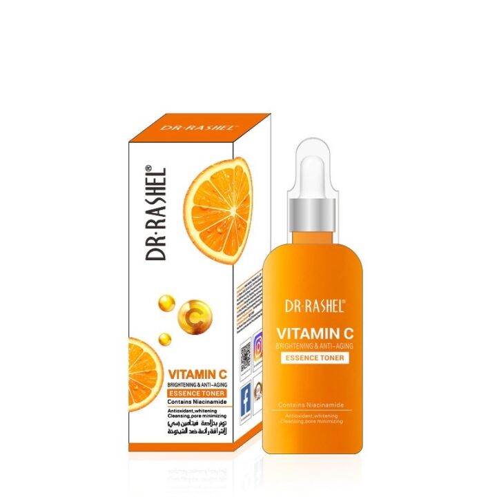 DR. RASHEL Vitamin C Hyaluronic Acid Brightening & Anti-Aging Facial ...