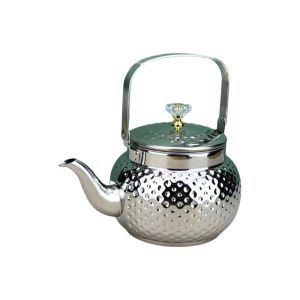 SKJK STUDIO Dày hơn Ấm trà đập 1000/1500/2000ML có bộ lọc Ấm trà bằng thép không gỉ Di động Tách nước trà Ấm trà lọc Sử dụng tại nhà