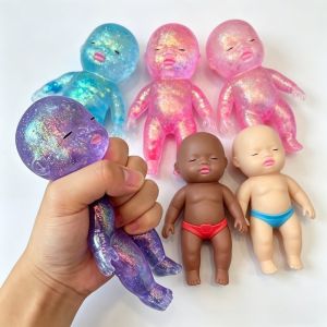 Fun Natasha Decompression Doll Strange Interesting Doll Squeeze Toy Childrens Adults Novelty Gift for Stress Relief
