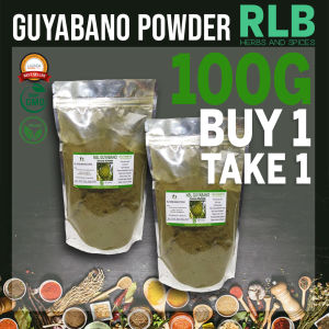 Buy 1 Take 1 - 100 grams Organic Pure Natural Guyabano (Soursop) Powder Healthy Skin Antioxidants Cell Growth Guyabano Leaves Powder filled with Vitamins B1 and B2 and Magnesium Guyabano Herbal Tea No Sugar Added No Extenders Guyabano Juice Without Sugar