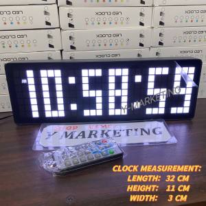 7607 Clock/Timer/Countdown and StopWatch Wall Hang Or Display Stand