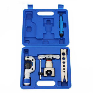 7 Lubang Set Flaring Tool Ac 3/16-3/4 Inch Swaging Tool Pemekar Pipa Tembaga