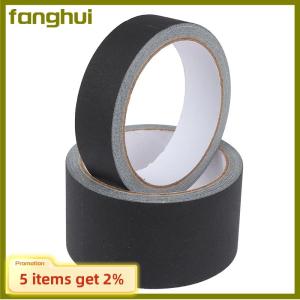 fanghui เทปสีดำ gaiffer ไม่มีสารตกค้างไม่สะท้อนแสง Easy tear Book Repair TAPE Matte