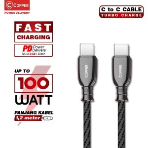 Kabel Data PD Type C to Type C Fast Charging ( Brand: COPPERINDO )