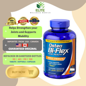 Osteo Bi-Flex Joint Health Tablets 200 Count High Potency Glucosamine Formula Promote Joint Comfort In Short Time Relieve Minor Morning Stiffness For s With Mild Joint Fatigue
