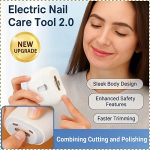 Nail Clippers Electric Nail Grinder Take Care of Tender Hands Can Be Put to the Bag Automatic Nail Clipper