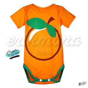 Baju Bayi Jumper Bayi Model Karakter Buah Jeruk