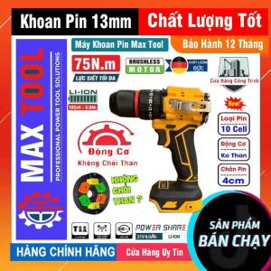 Thân Máy Khoan Pin 13mm Lực siết 100N.m Khoan Pin 3 Chức Năng Động cơ không chổi than Bảo hành 12 tháng