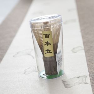 AODDO Bamboo Matcha Whisk Reusable Multifunctional Matcha Green Tea Powder Whisk Traditional Japanese Tea Set Bamboo Brush for Tea Lovers