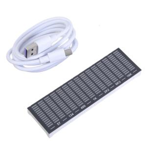 20Hz to 25KHz LED Music Spectrum Rhythm Light Sound Visualizers Easy to Use for Homes Entertainment & Car Decoration