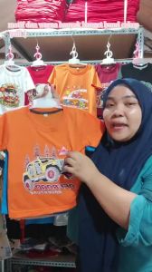 Daily T-Shirt for Boys with Cool Big Backhoe THypelane Budak Lelaki T-shirt