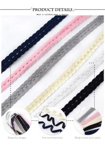 2Meters 15mm Mesh Spandex Elastic Band Baby Hair Decorative Stretching Ribbbons Rope Shoulder Strap Belt DIY Accessories EB106