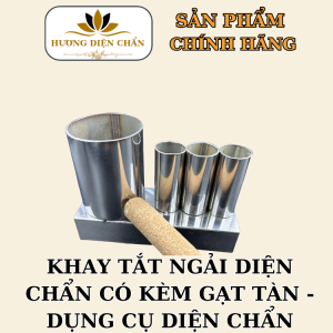 Khay Tắt Ngải có KÈM GẠT TÀN Dụng Cụ Diện Chẩn