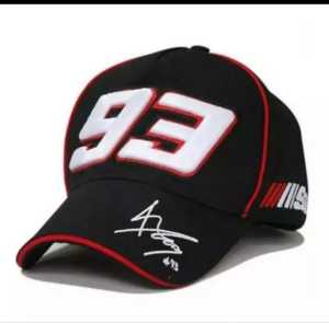 Topi Baseball Motor Gp Terbaru Bordir 93 Marc Marques / Topi Pria Wanita Termurah