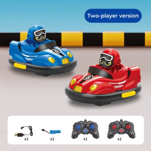 【SG】RC Bumper Cars Set of 2 PlayersRC Battle Race Cars with Light & Music Toddler Girls Boys Toys