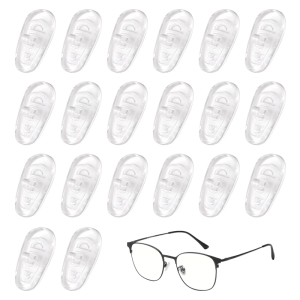 G14 Eyeglasses Nose Pad 20Pieces Flexible Silicone Nose Cushions For Secure Wear And Comfortable Glasses Part