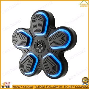 [CY] Smart Music Boxing Training Machine LED Reaction Training Target Boxing Practice Punching Pad for Boxing Sports Agility Reaction