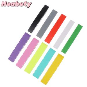 Heabety 3Pcs Pickleball Racket Edge Sticker Paddle Head Edge Tape Sticker Reduce Impact And Friction Prevention Frame Protective Tape